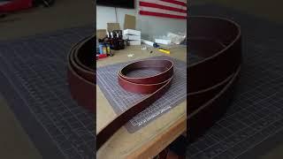 Your New Leather Belt. Tools and Materials in description.