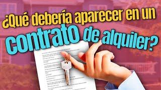  18 CLAVES para redactar el CONTRATO DE ALQUILER / ARRENDAMIENTO DE vivienda en 2020. ¡Míralo!