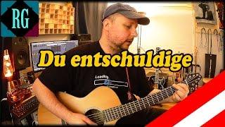  DU ENTSCHULDIGE I KENN DI ►PETER CORNELIUS – GITARRE LESSON + COVER/TABS