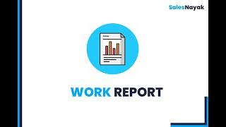 Work Report - Employee Reports (SALESNAYAK CRM)