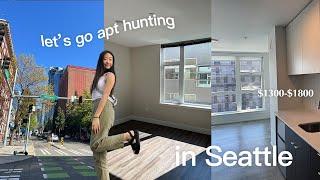 apartment hunting in seattle | touring 7 studios with rent prices and tips!