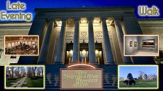 Relaxing Late-Evening Walk Outside AND Inside The Nelson-Atkins Museum of Art!