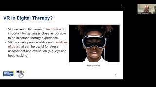 Towards Virtual Reality-based Therapy and Training using Machine Intelligence - Naimul Khan