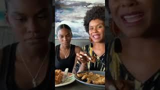 Tabitha Brown and Choyce Brown Eating House of Chickn