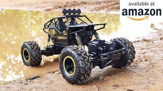 [UNBOXING] & Testing 1/16 Scale 4WD Rock Crawler RC Car