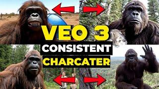 Learn How to create Consistent Character Using Google VEO 3 AI Video Generator Step by Step Tutorial