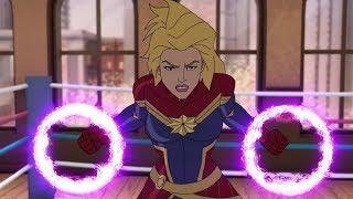 Captain Marvel Avenger - White Light