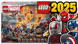 LEGO Marvel Avengers Endgame: Final Battle & Ant-Man Mech 2025 OFFICIALLY Revealed