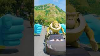 Italian Maniacs Take on the Insane Smurfik Bollards Challenge in BeamNG.Drive!