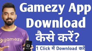 Gamezy App Download kaise kare, Gamezy App Download Link