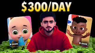 How to Make $13,000 with AI-Generated Kids' Cartoon Videos