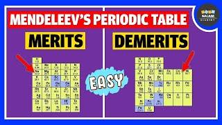 Merits and Demerits of Mendeleev's Periodic Table | Chemistry