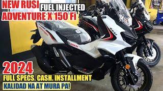 BAGONG RUSI ADVENTURE X 150i FULL SPECS AT PRESYO AVAILABLE NA