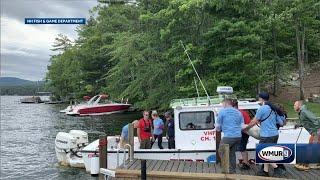 NH Fish and Game rescue Maine woman from Rattlesnake Island trail