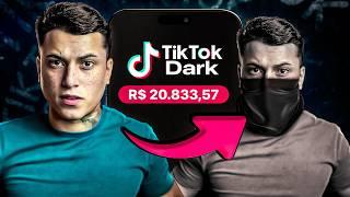 TIKTOK DARK: COMO CRIAR E MONETIZAR RÁPIDO 20K POR MES