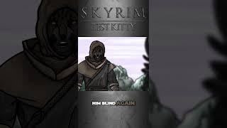 Senile Scribbles: Skyrim - Test Kitty (Part 2)