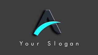 How to make letter "A" logo design in Pixellab - Logo Kaise banaye - Pixellab logo editing tutorial