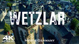 WETZLAR  Drone Aerial 4K | Hesse Drohne Deutschland Germany