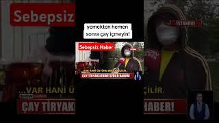 Yemekten Sonra Sakın Hemen Çay İçmeyin#haberler #haber #sondakika #gündem #türkiye