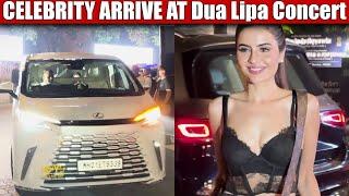 Dua Lipa Concert in Mumbai | Radhika Merchant and Many Arrive in Expensive Cars