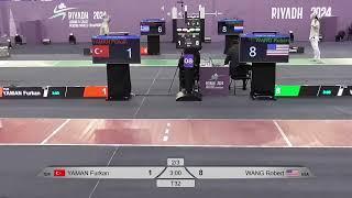 Riyadh World Championships 2024 CMS - L32 - Furkan Yaman TUR v Robert Wang USA