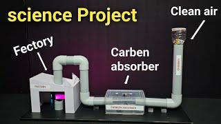 Carbon Purification for industries | Save environment Project | science Project | part 3