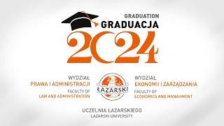 Lazarski University Graduation Ceremony 2024