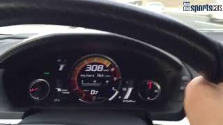 309km'h : 2017 Honda NSX TOP SPEED / POV / Autobahn / Acceleration - AUTO BILD SPORTSCARS