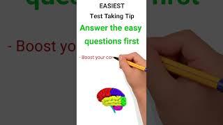 EASIEST Test Taking Tip  #testtips #examtips