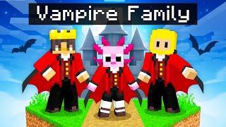 Having a VAMPIRE FAMILY in Minecraft