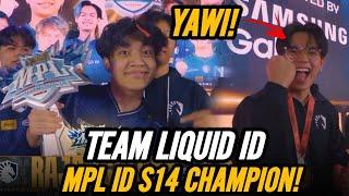 TEAM LIQUID MPL ID S14 CHAMPION | YAWI CHAMP ULIT!