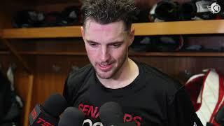 Drake Batherson, Michael Amadio Media Availability Nov. 20