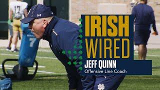 @NDFootball | Irish Wired: Jeff Quinn (2021)