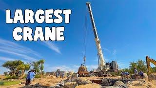 Biggest Crane In The Country - Africa Pond Build