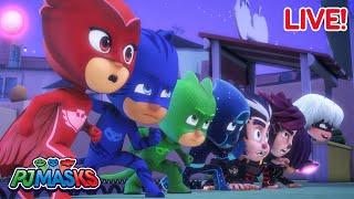  LIVE! PJ Masks Full Episodes  | PJ Masks to save the day! + More superhero cartoons | #live