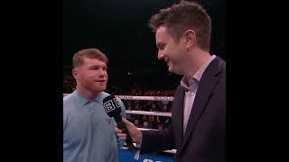 CANELO they don’t fight each other. I’ll fight the winner of all of them, I don’t fucking care.”