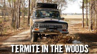 Termite In the Woods- Jeep Grand Wagoneer Offroad #vintagejeep #wagoneer #offroad