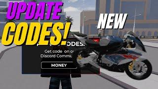 *NEW* UPDATE! CAR!!! CODES* Moto Trackday Project ROBLOX