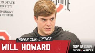 Will Howard breaks down what he's seen from Indiana's defense