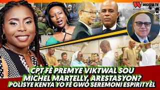 Kawòt la kwit! CPT fini ak Martelly-Privert..Leslie manje Gèp,polisye MSS fè seremoni kont bal bandi