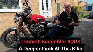 Triumph Scrambler 400X Review 600 Miles What I have learned so far #TriumphScrambler400X