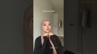 styling jersey hijab | easy hijab tutorial | #hijabstyle #hijab #حجاب #hijabtutorial #viral