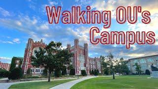 Walking the University of Oklahoma Campus