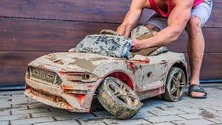 Ford Mustang GT - Restoration Abandoned Kids Car