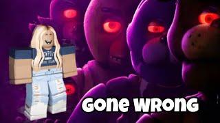 FIVE NIGHTS AT FREDDY’S ROBLOX with DIXON SISTERS **Gone Wrong