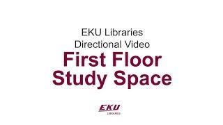 First Floor Study Space - Directions