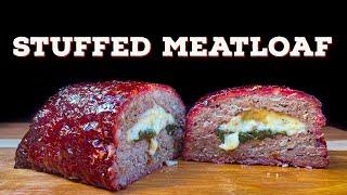 Smoked Meatloaf | The BEST Stuffed Meatloaf I've Ever Made