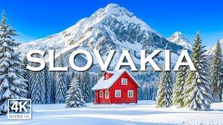 Winter Slovakia 4K Ultra HD • Stunning Footage Slovakia, Scenic Relaxation Film with Calming Music