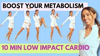 10 Minute Boost Your Metabolism  Low Impact Cardio Workout