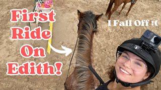 DISASTER RIDE | I Fall Off + First Ride On Edith!